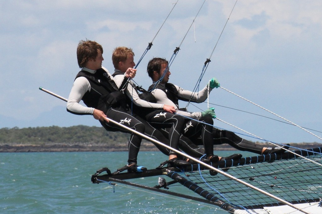 Zhik clothing has become the gear of choice of many high performance sailing crews © Richard Gladwell www.photosport.co.nz